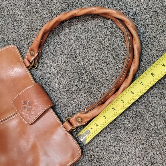 Patricia Nash Rienzo Leather Bag Satchel Tote - Picture 15 of 16